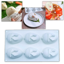 Mini kanin silikonform - Ozerty