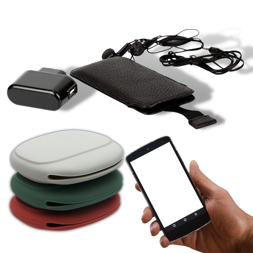 Bärbar förvaringsväska för datakablar - Ozerty