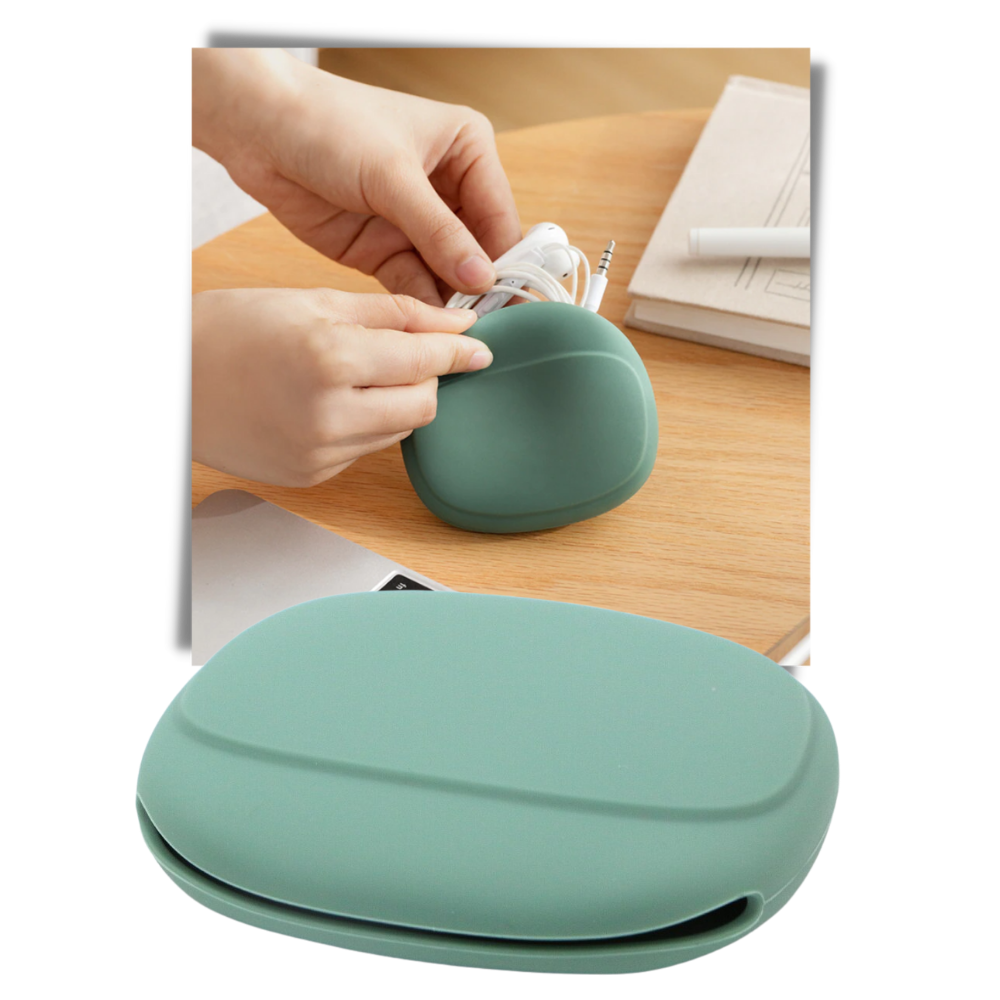 Bärbar förvaringsväska för datakablar - Ozerty