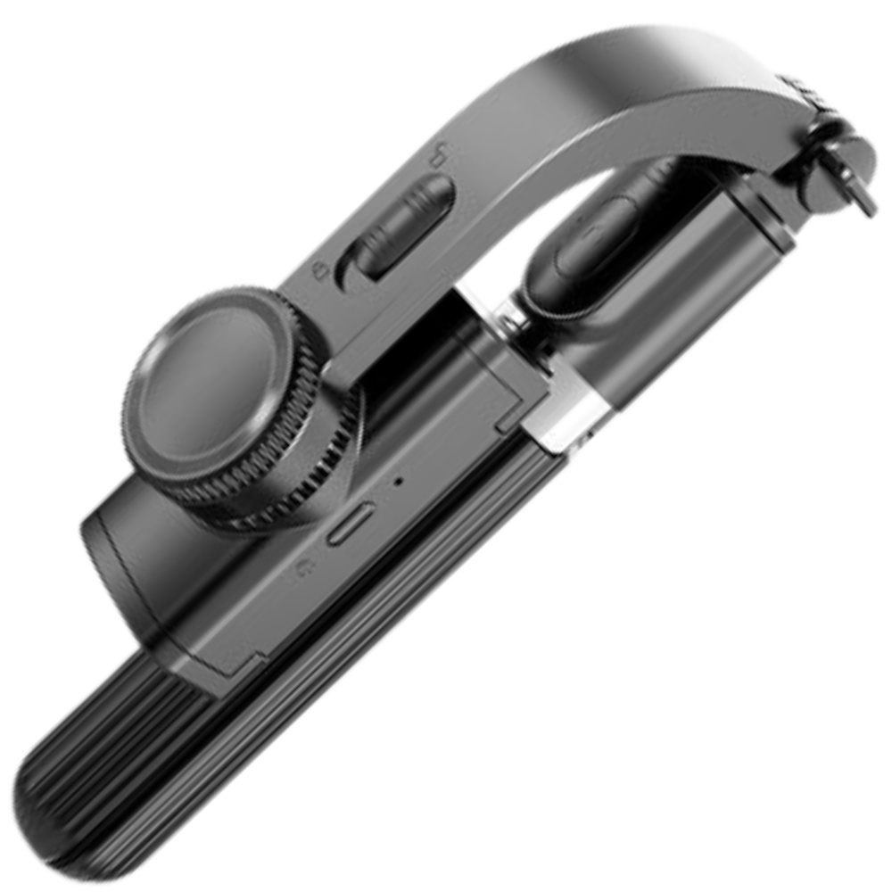 3-i-1 Selfiepinne med gimbal stabilisator