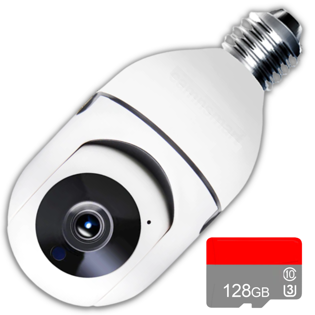 Smart bulb with camera