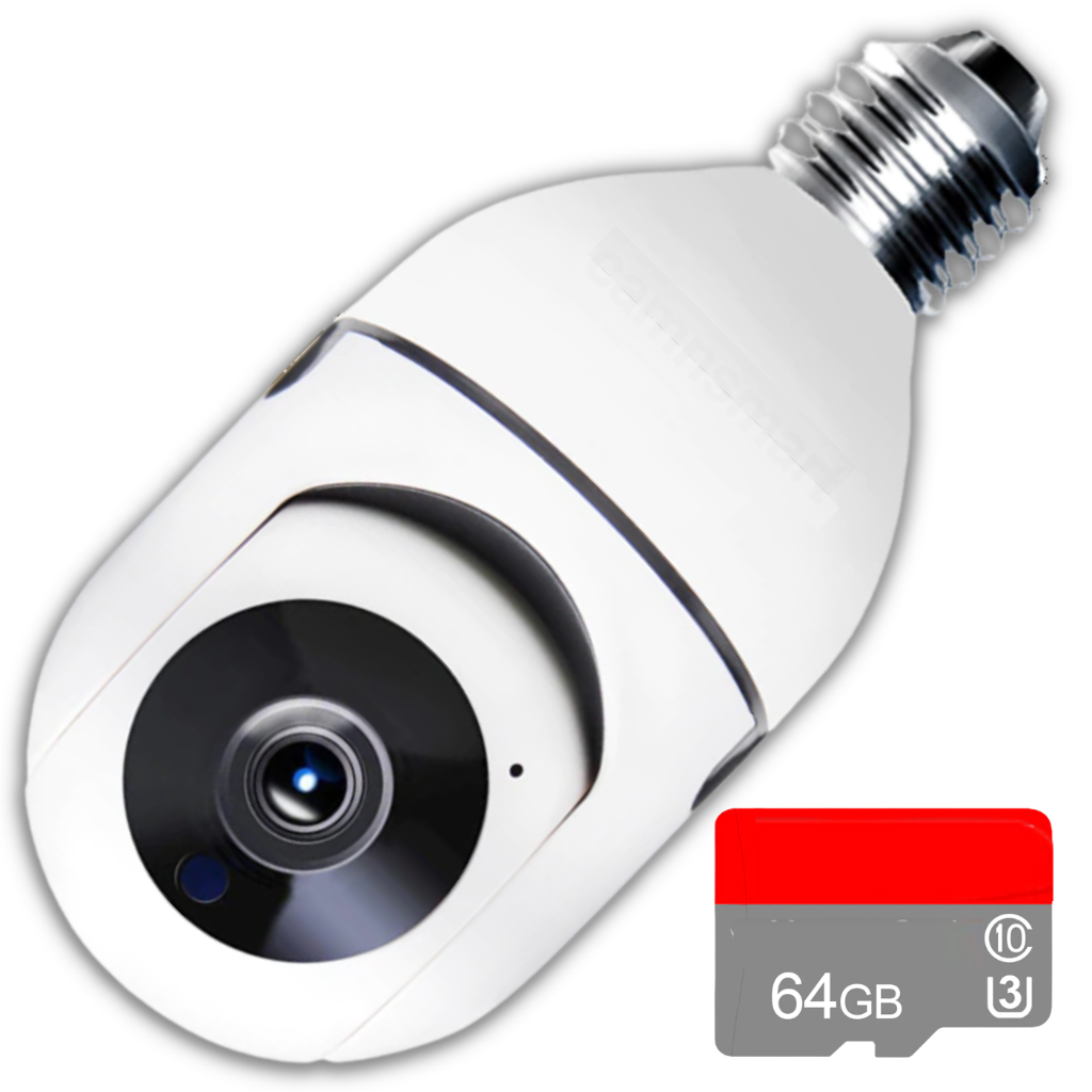 Smart bulb with camera