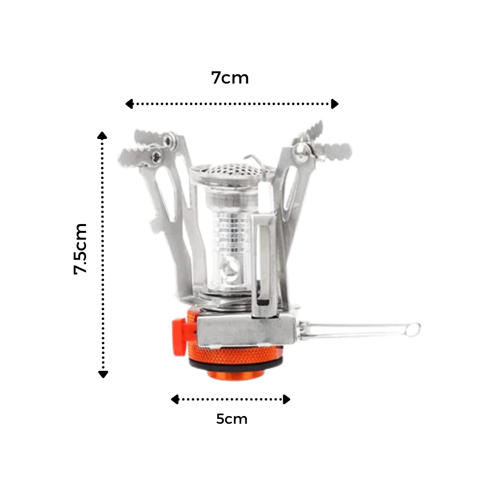 Bärbar mini gasbrännare - Ozerty