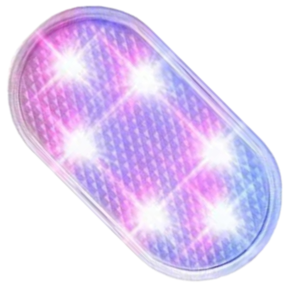 Trådlös LED lampa med sensor för bil