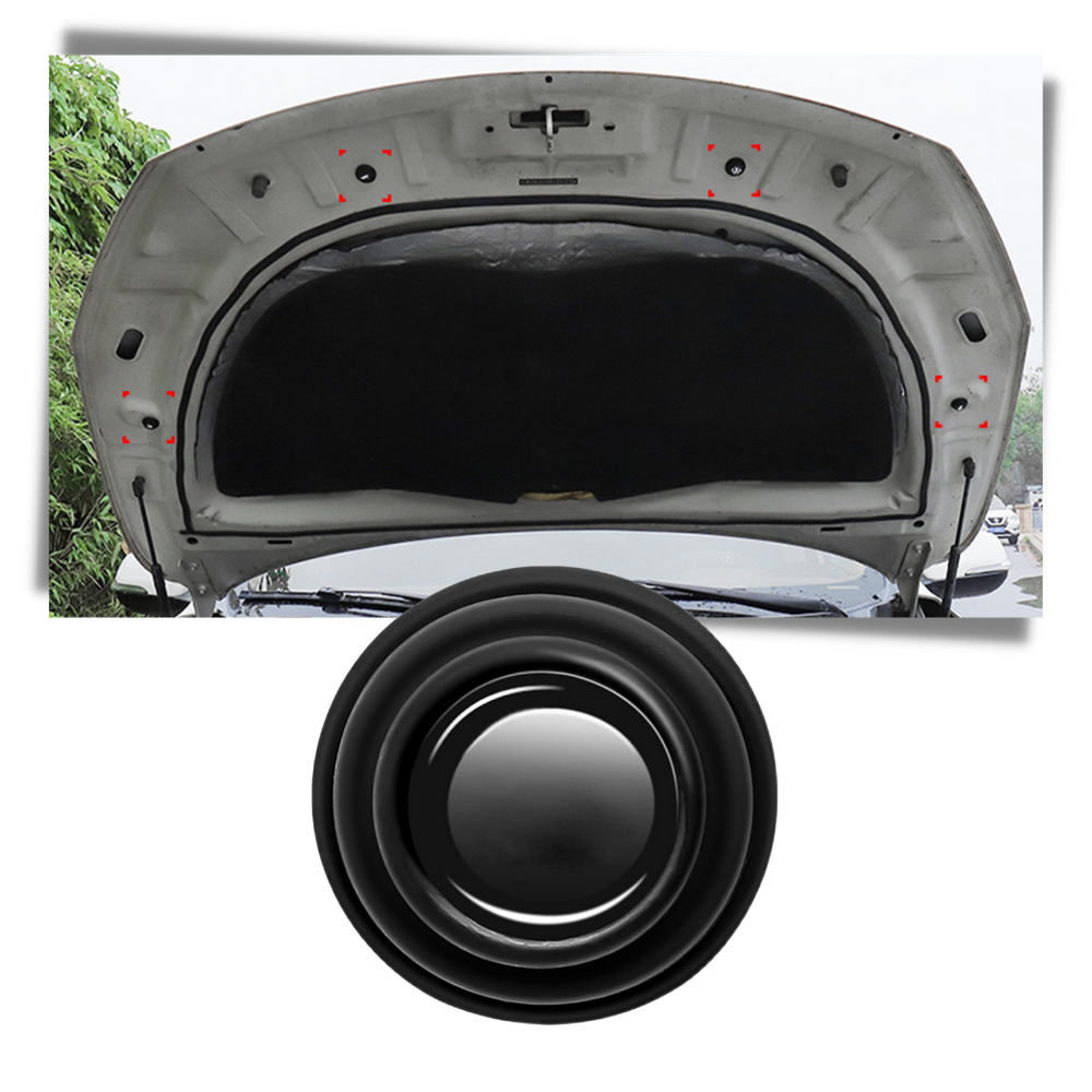 Stötdämpare för bildörrar 10-pack - Ozerty