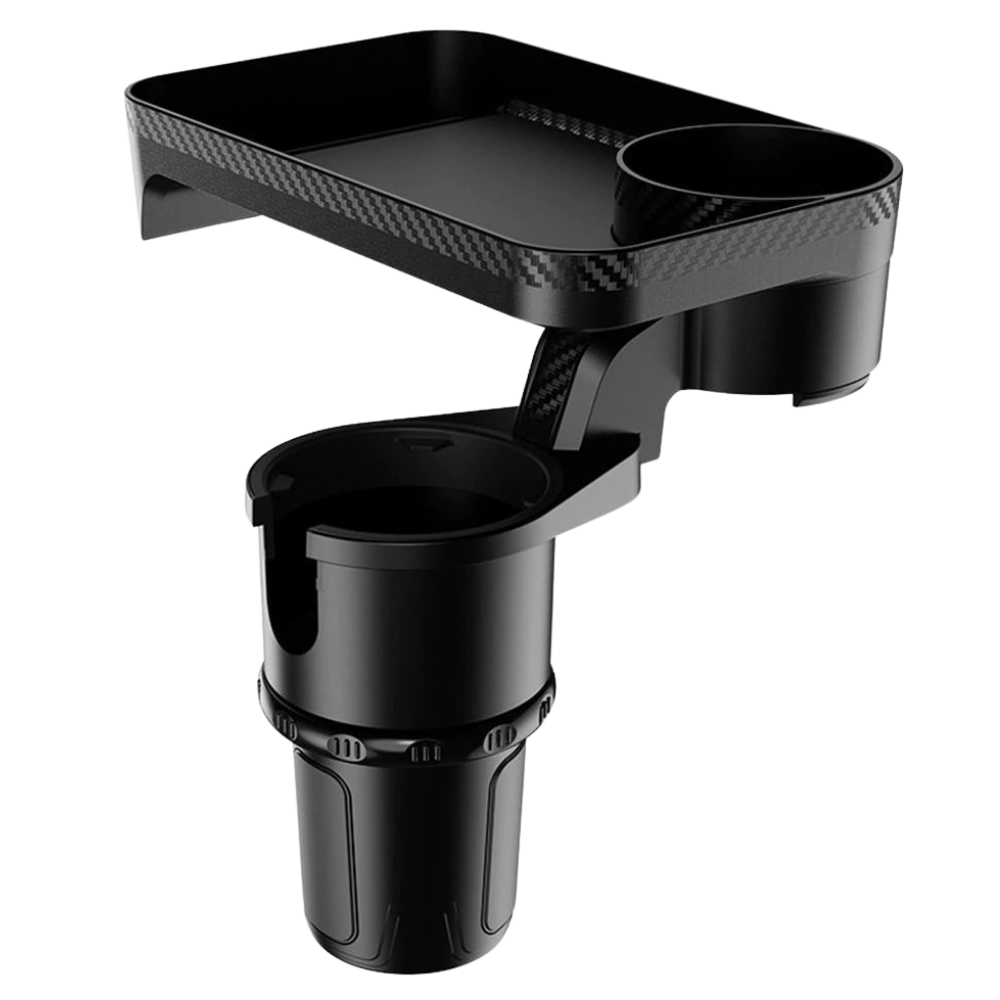 Mugghållare och roterande bricka för bil - Ozerty