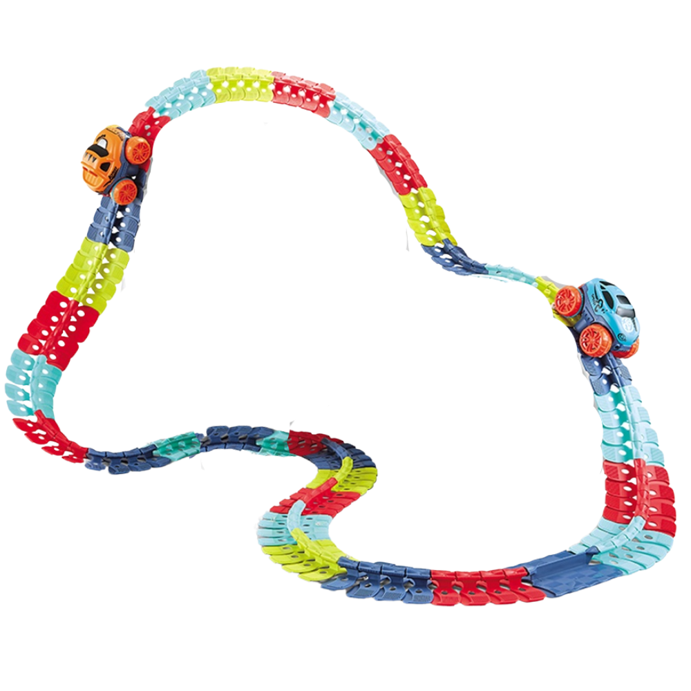 Flexible car course for children