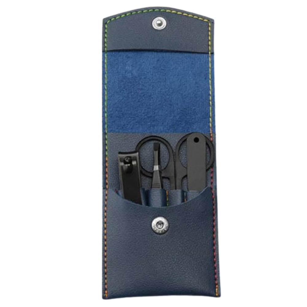 Nagel-set med fodral