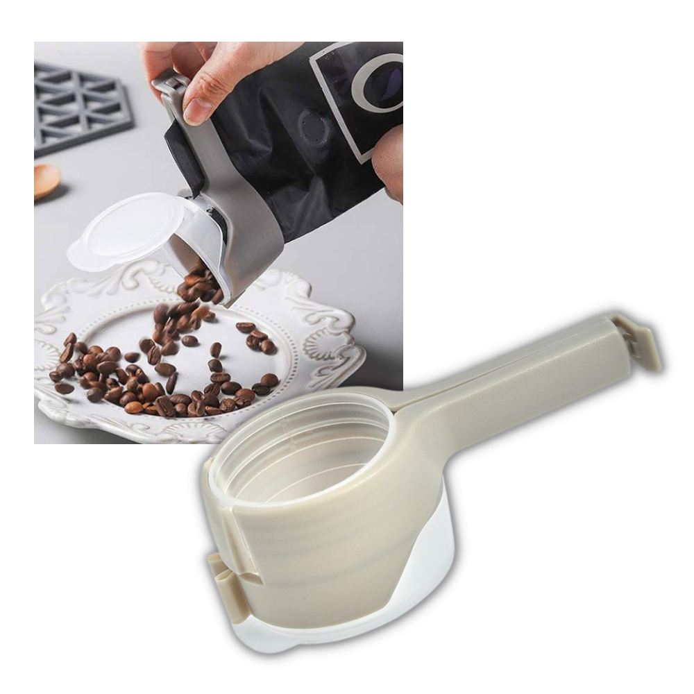 Clip för matpåse med lock (2-pack) - Ozerty