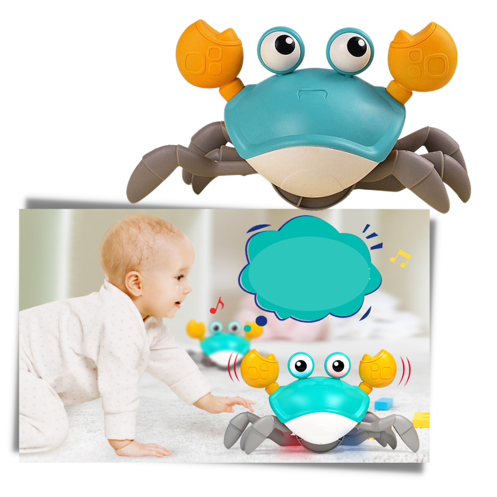 Krabbleksak med rörelsesensor - Ozerty