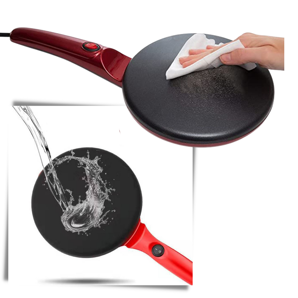 Non-stick elektrisk crepe maskin - Ozerty