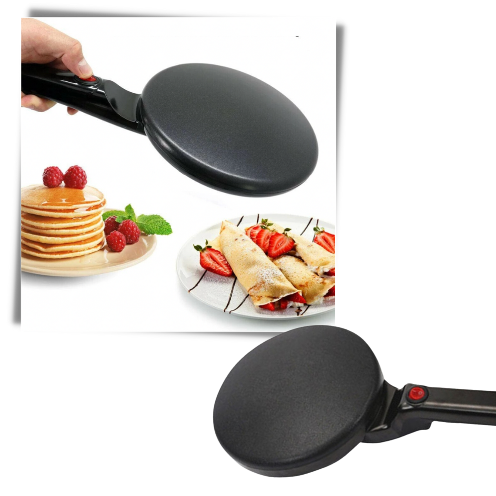 Non-stick elektrisk crepe maskin - Ozerty