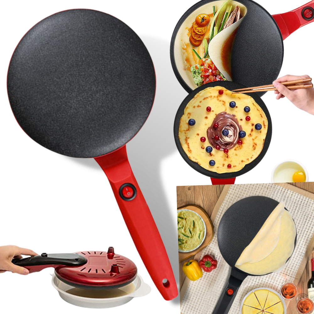 Non-stick elektrisk crepe maskin - Ozerty