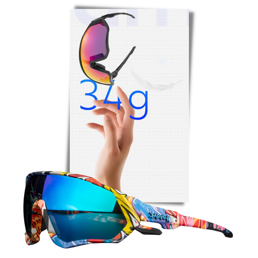 Polariserade cykelglasögon - Ozerty