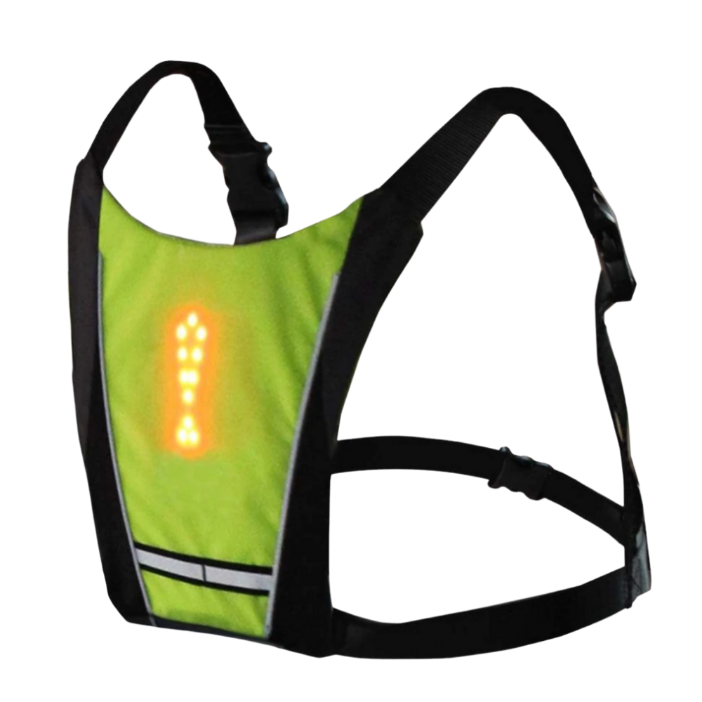 Reflekterande cykelväst med LED - Ozerty