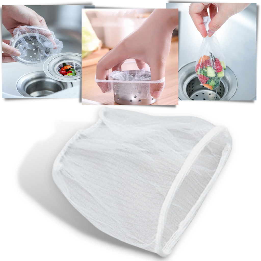 Paket med nätpåsar för diskho i köket - Ozerty