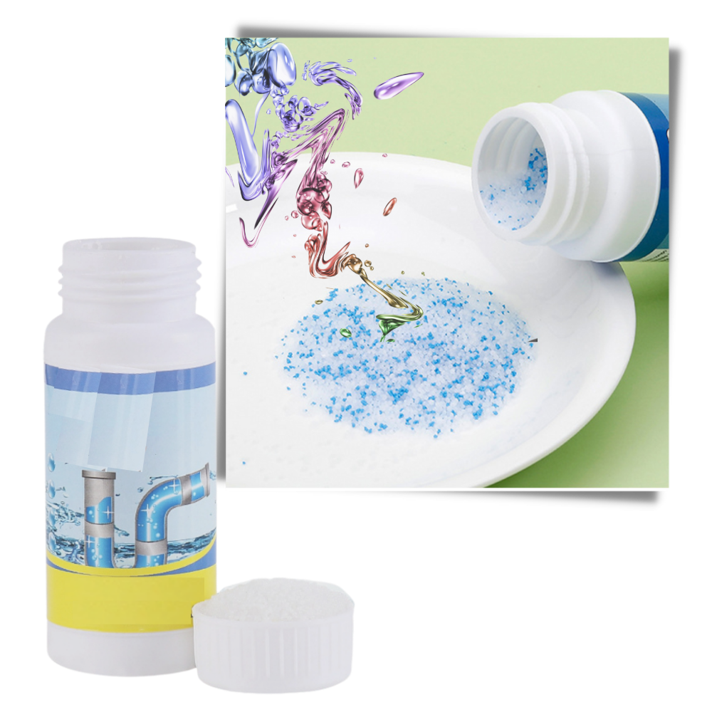 Pulver för rengöring av diskbänkar och avlopp - Ozerty