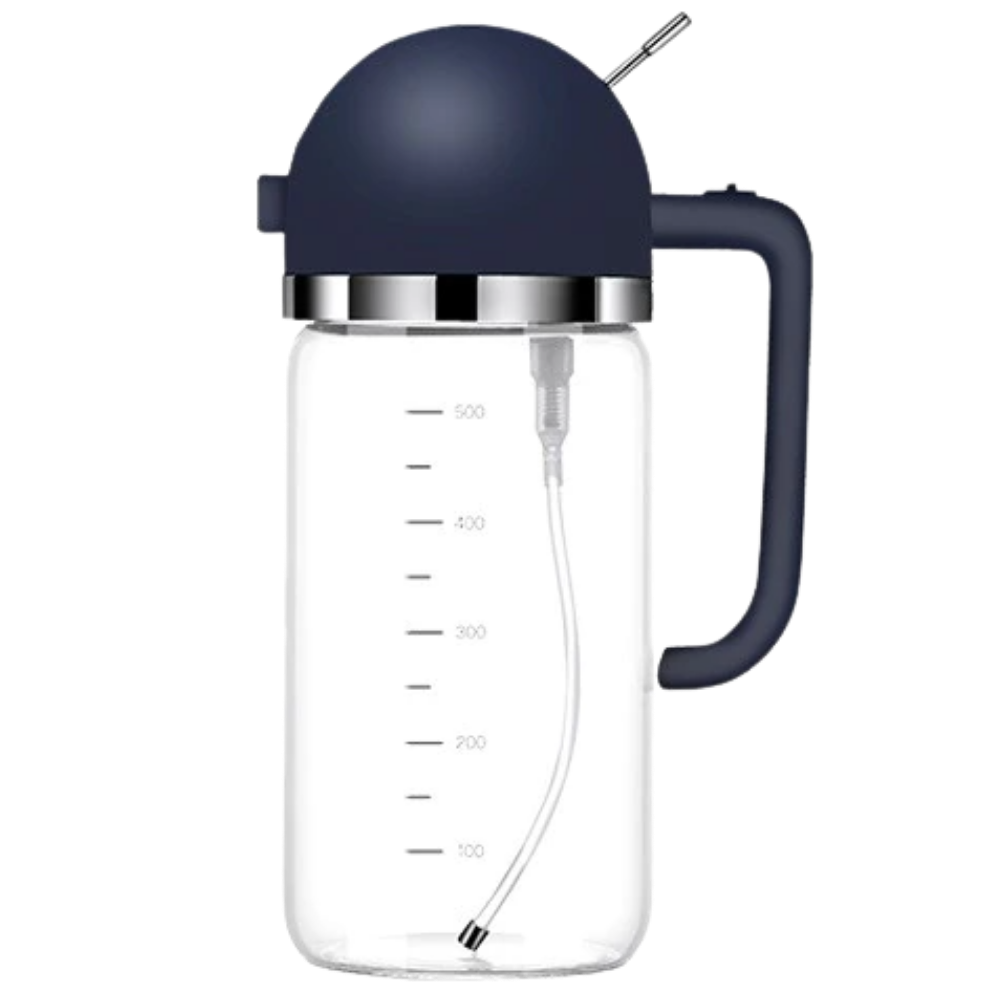 Spray dispenser for oil