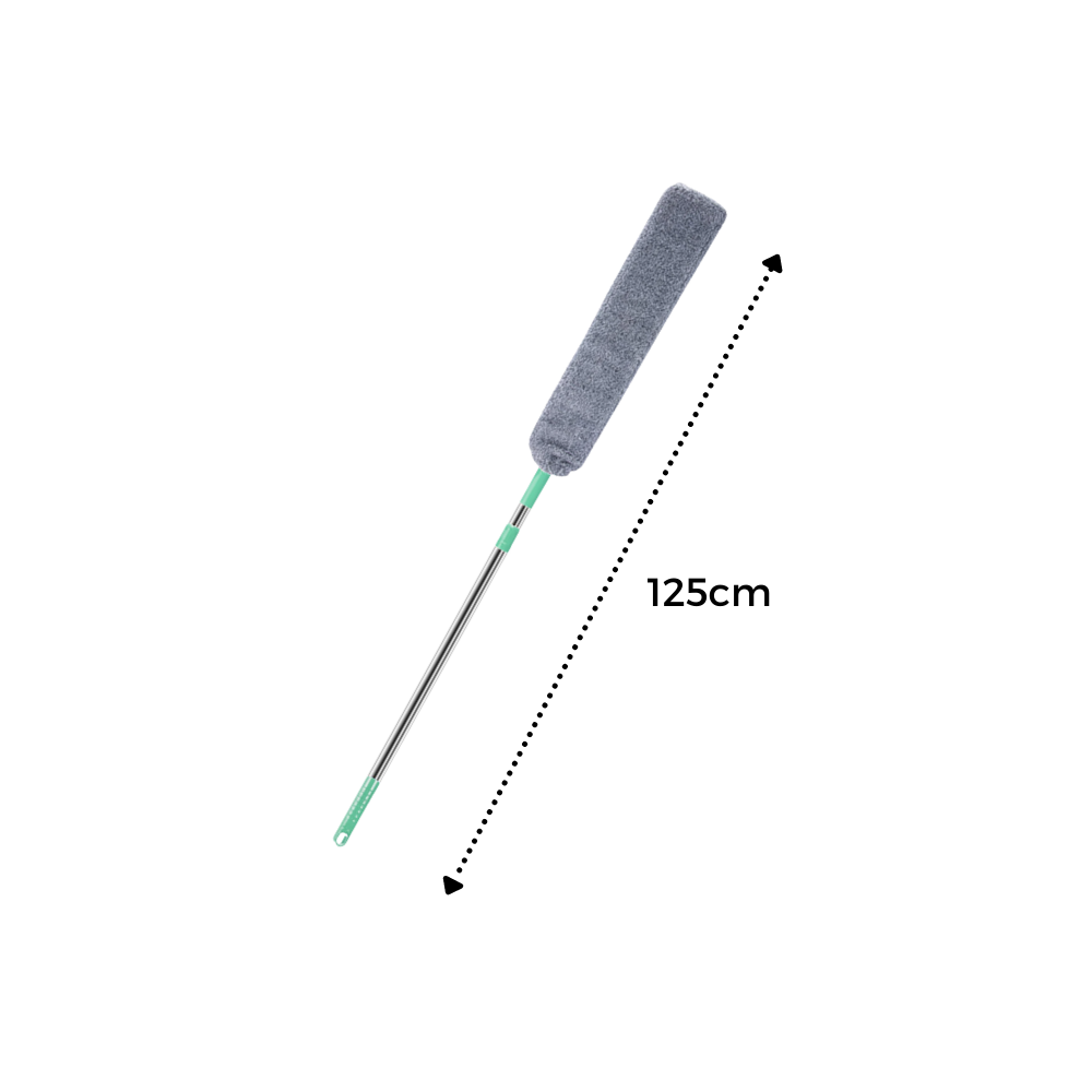 Teleskopisk dammvippa med mikrofiber - Ozerty