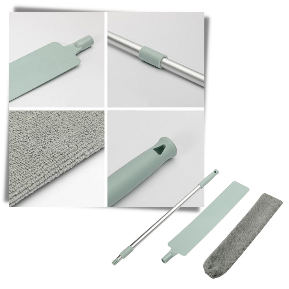 Teleskopisk dammvippa med mikrofiber - Ozerty