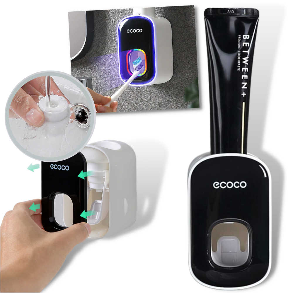 Tandkrämsdispenser med väggmontering - Ozerty