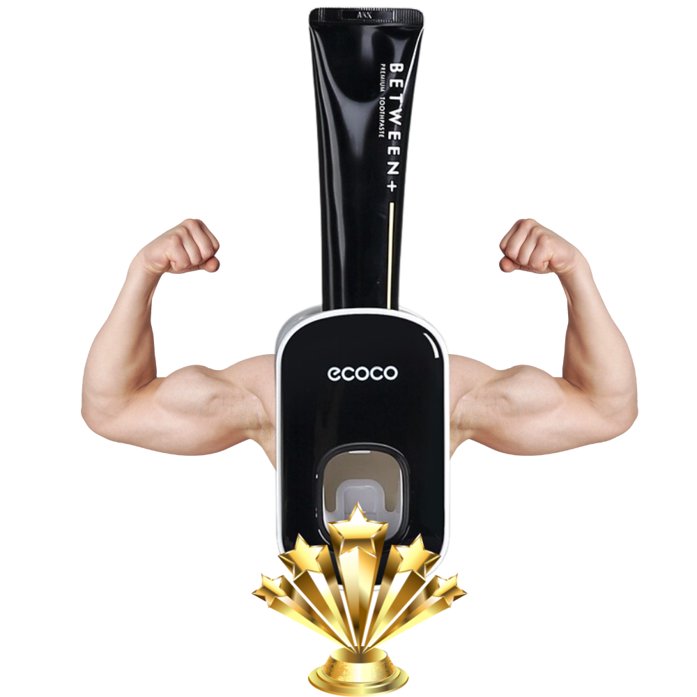 Tandkrämsdispenser med väggmontering - Ozerty