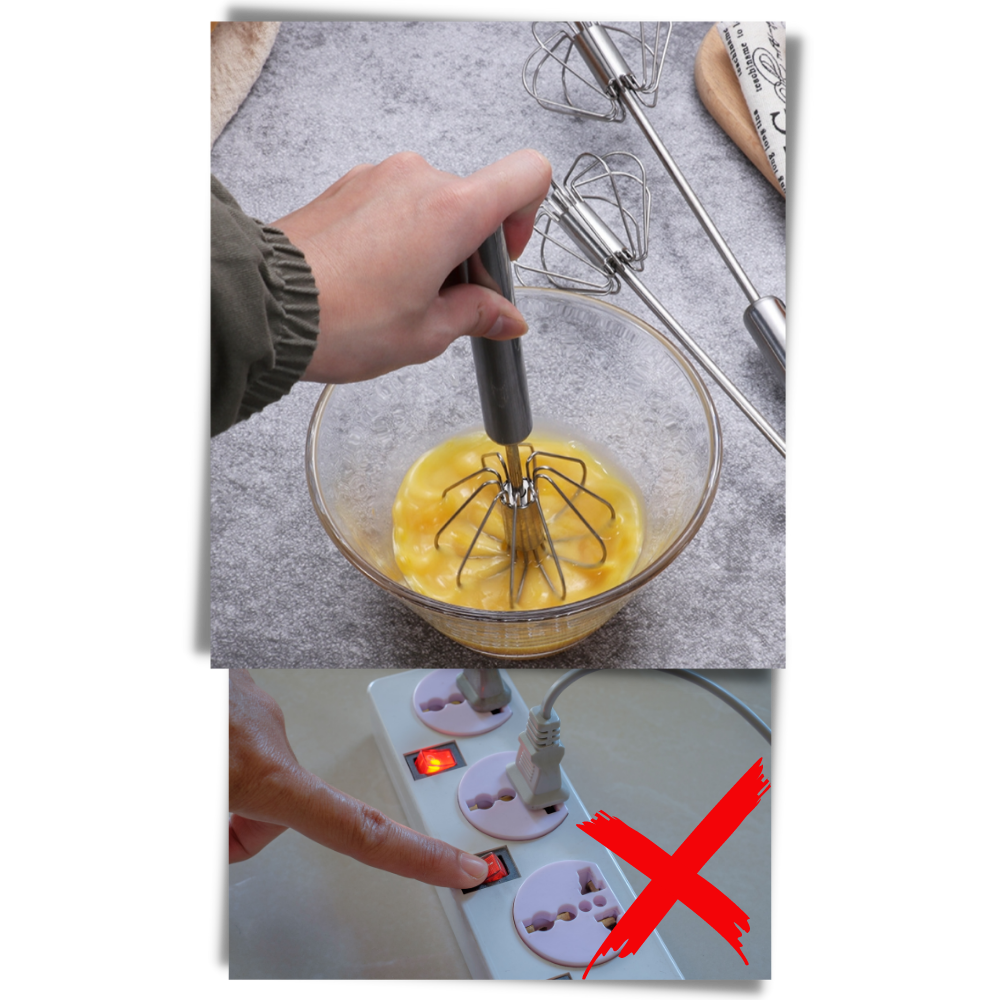 Halvautomatisk äggvisp - Ozerty