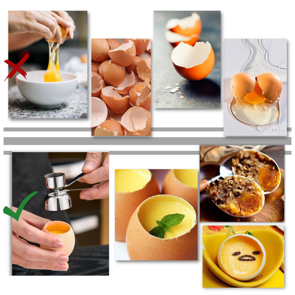 Öppnare för äggskal - Ozerty