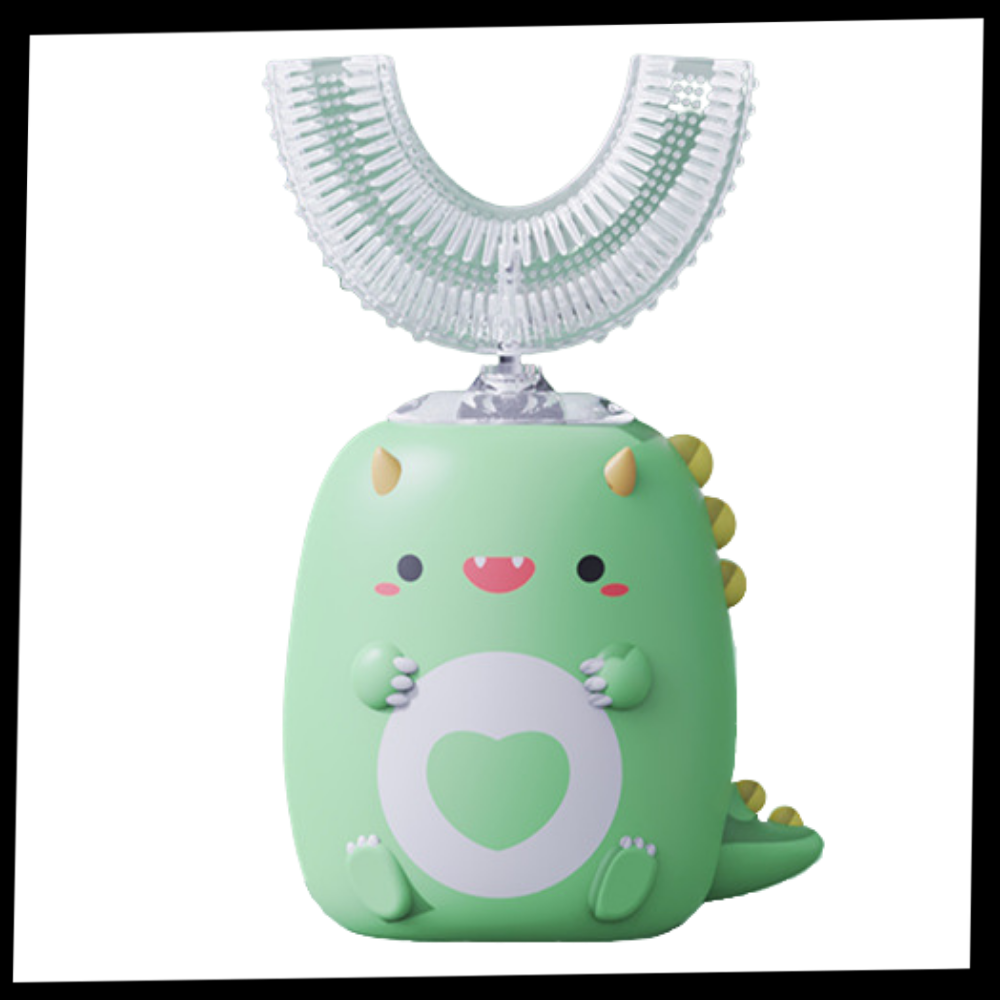 Elektrisk u-formad tandborste för barn