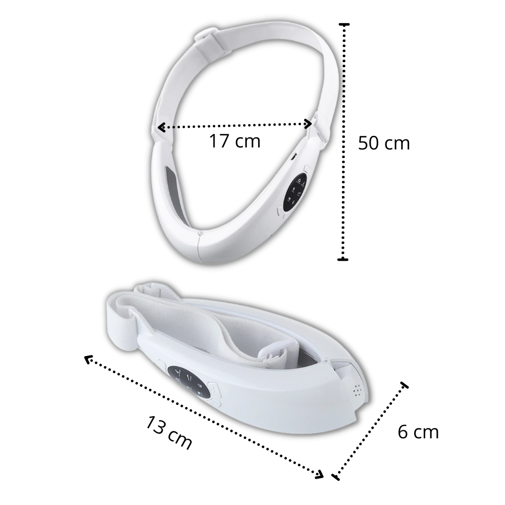 V-formad massagerare för ansiktet - Ozerty