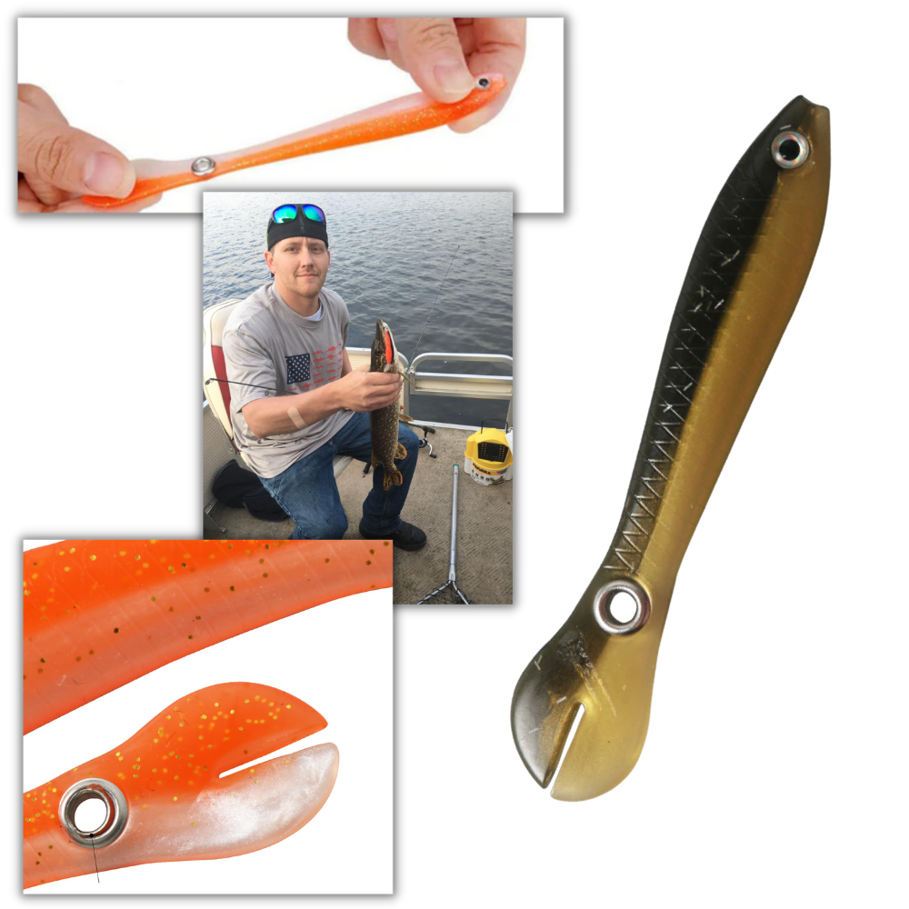 Set med konstgjorda beten för fiske - Ozerty