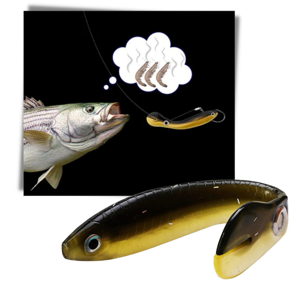 Set med konstgjorda beten för fiske - Ozerty