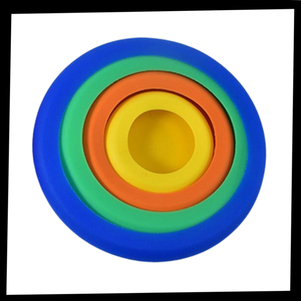 Paket med 4 lock av silikon - Ozerty