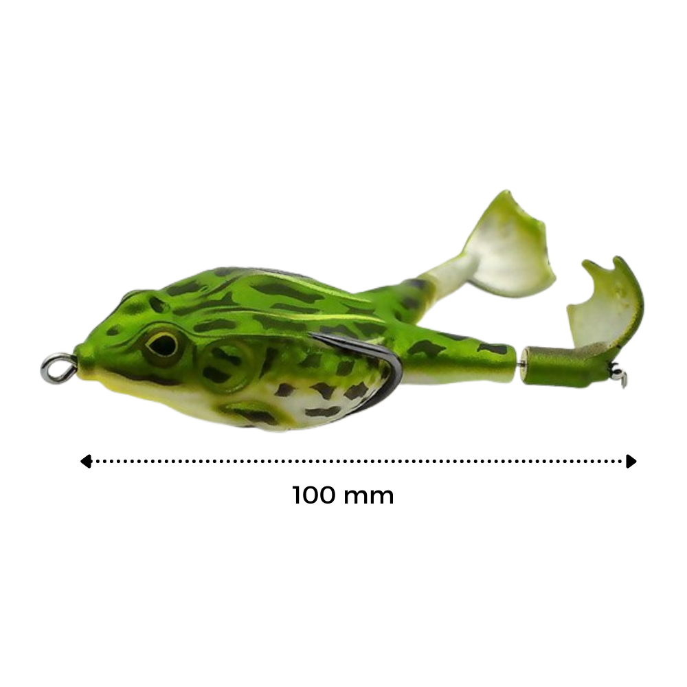 Fiskbete groda i silikon - Ozerty