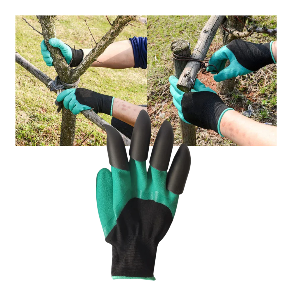 Trädgårdshandskar med klor - Ozerty