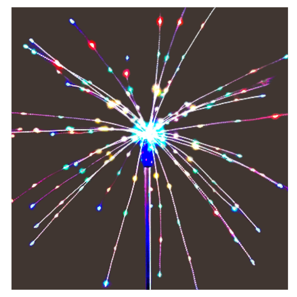 Elektrisk fyrverkeri för trädgårdsbelysning - Ozerty