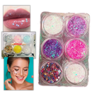 Set med glitter för ansikte och kropp - Ozerty