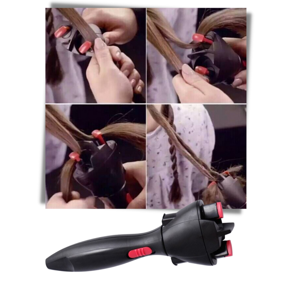 Elektrisk maskin för hårflätning - Ozerty