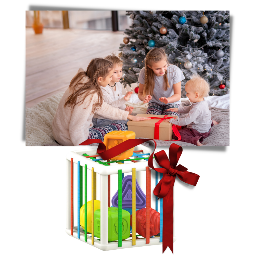 Färgglada formblock för barn - Ozerty