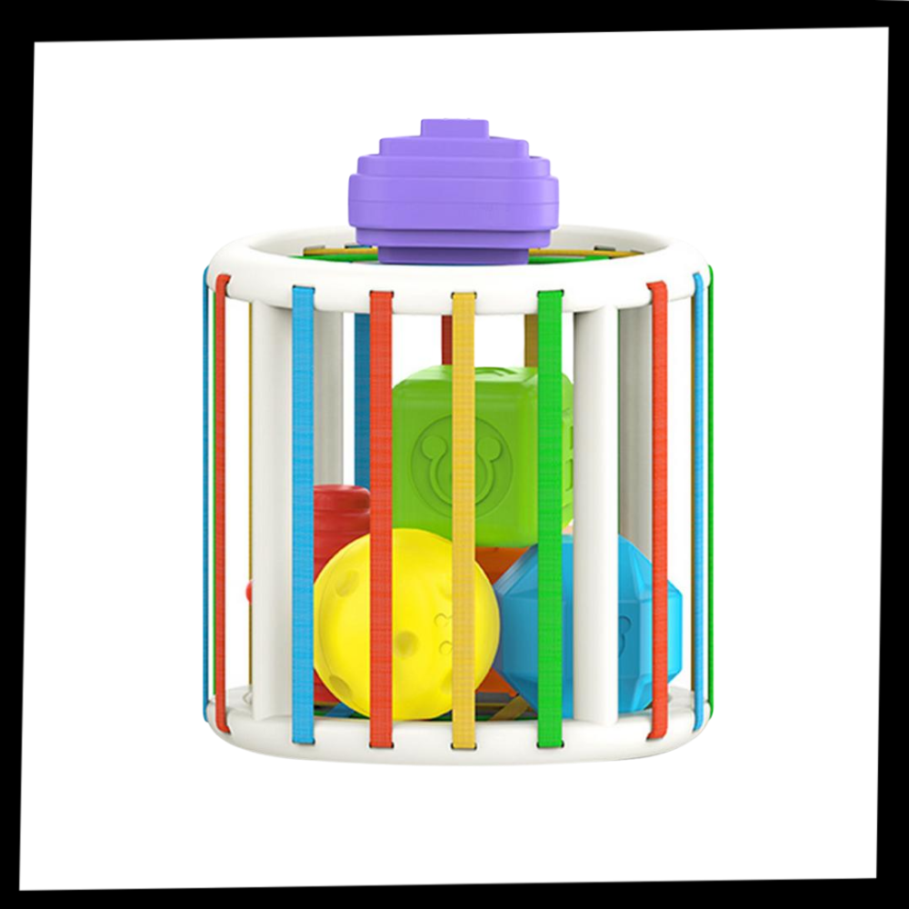 Färgglada formblock för barn - Ozerty