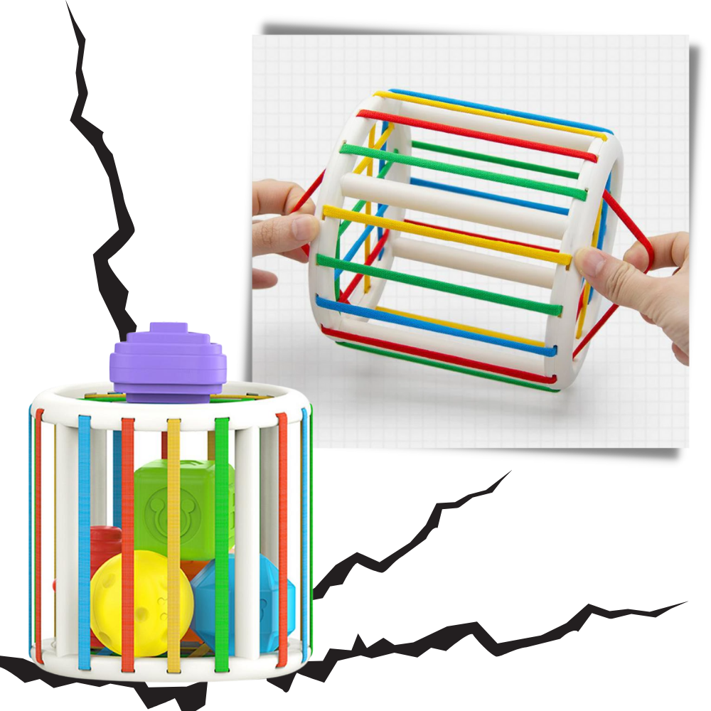 Färgglada formblock för barn - Ozerty