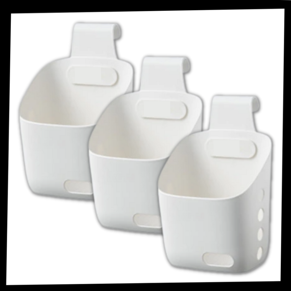 3-Pack hängande förvaringskorgar - Ozerty