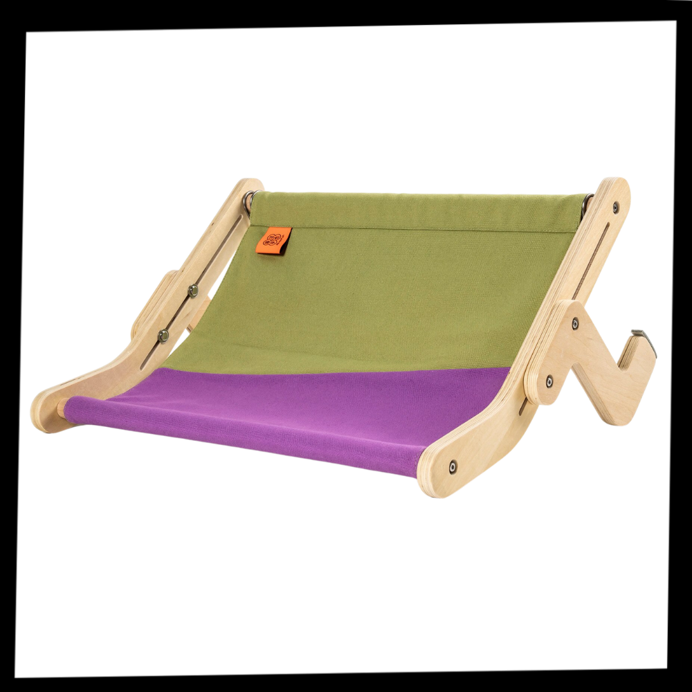 Fönsterstol i trä för katter - Ozerty