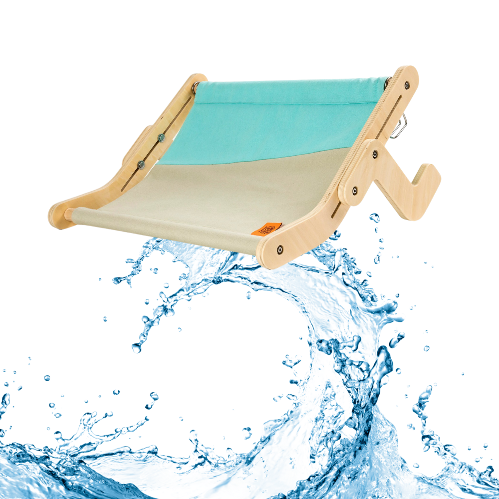 Fönsterstol i trä för katter - Ozerty