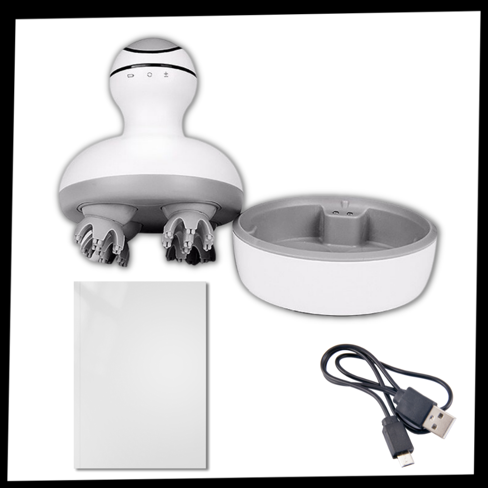 Trådlös masserare för hårbotten - Ozerty