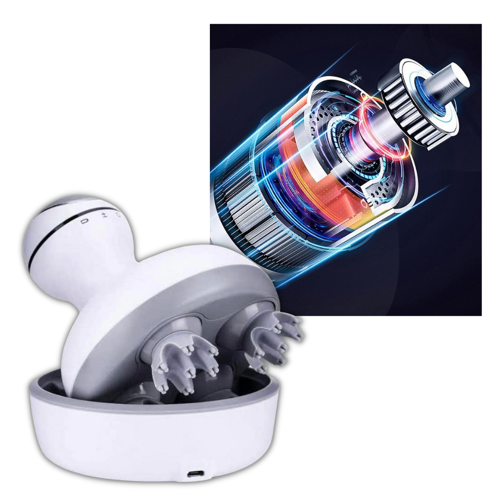 Trådlös masserare för hårbotten - Ozerty