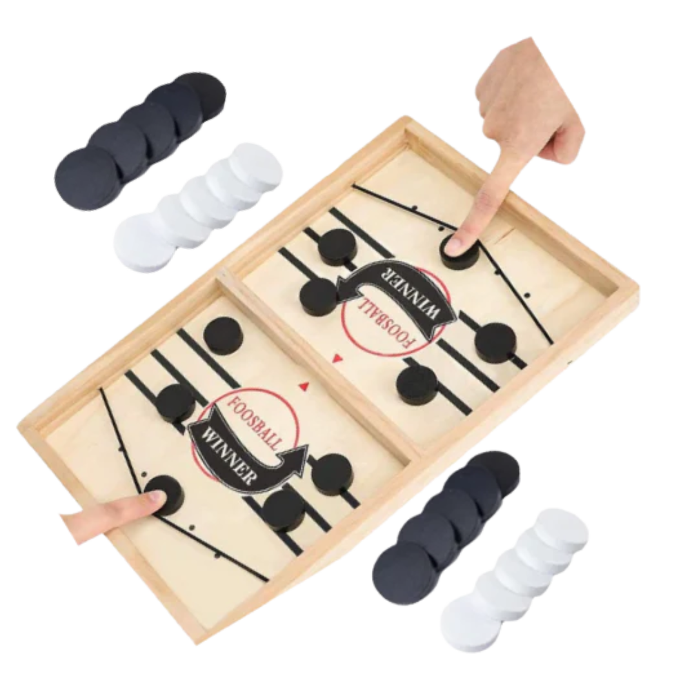 Wooden hockey game
