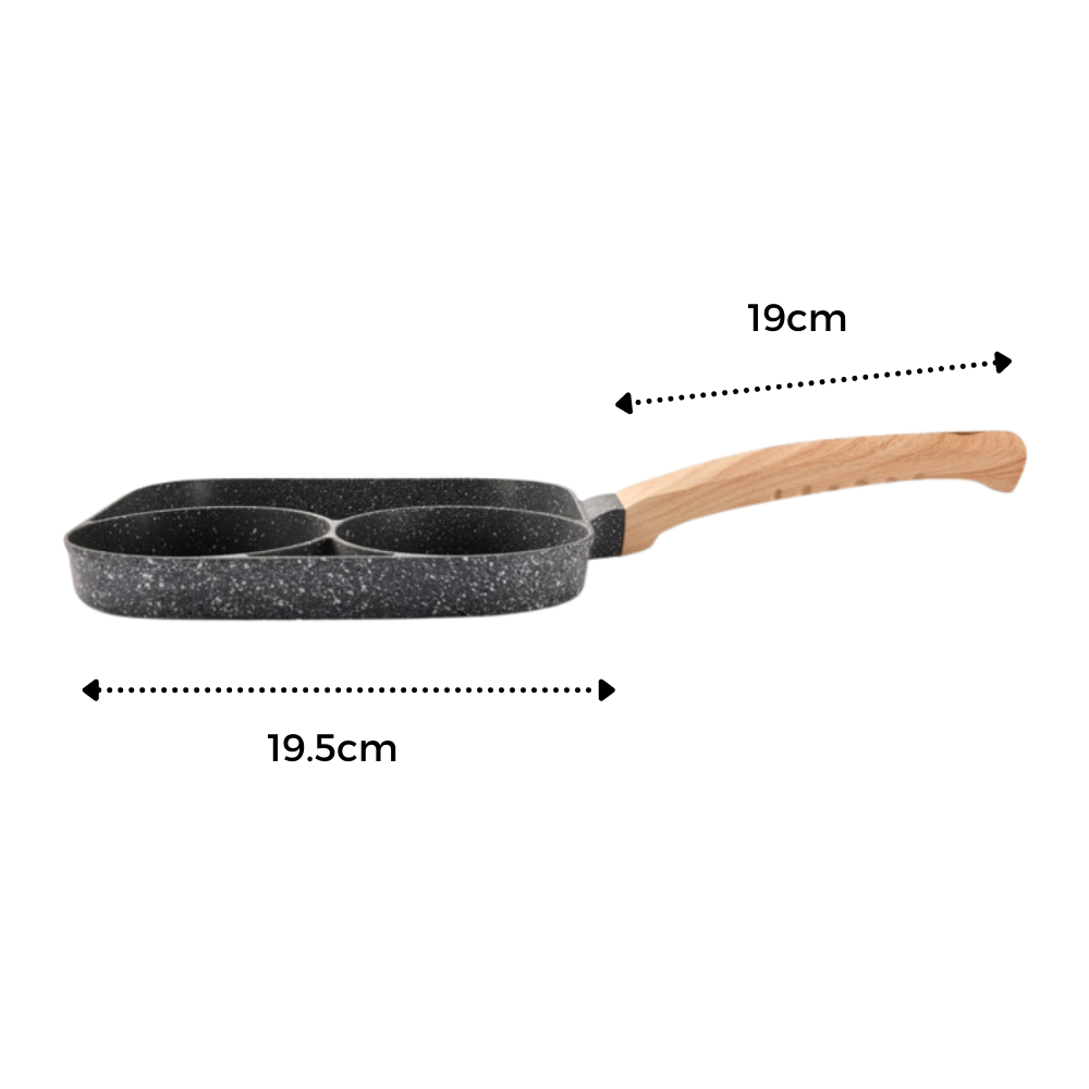 Non-stick stekpanna för ägg - Ozerty