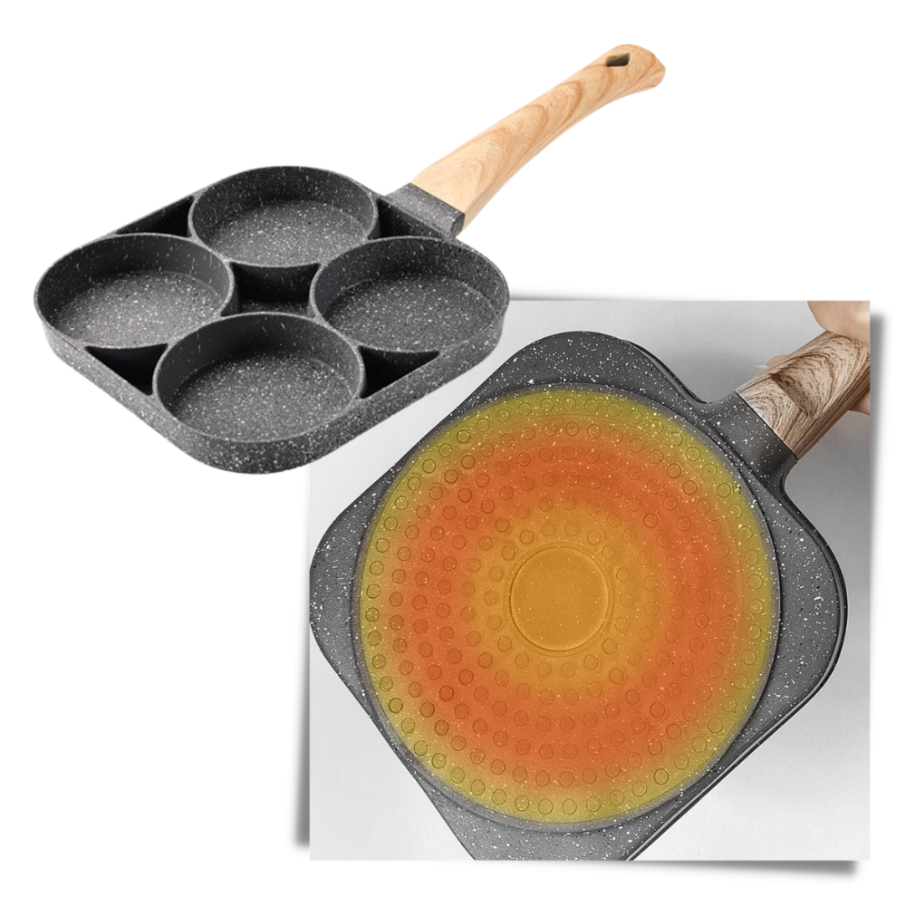 Non-stick stekpanna för ägg - Ozerty