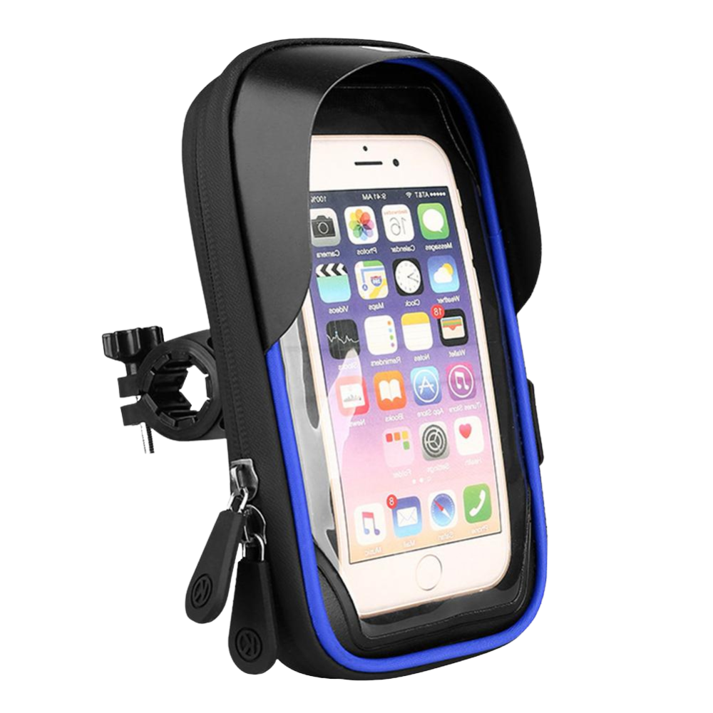 Phone holder for bicycle